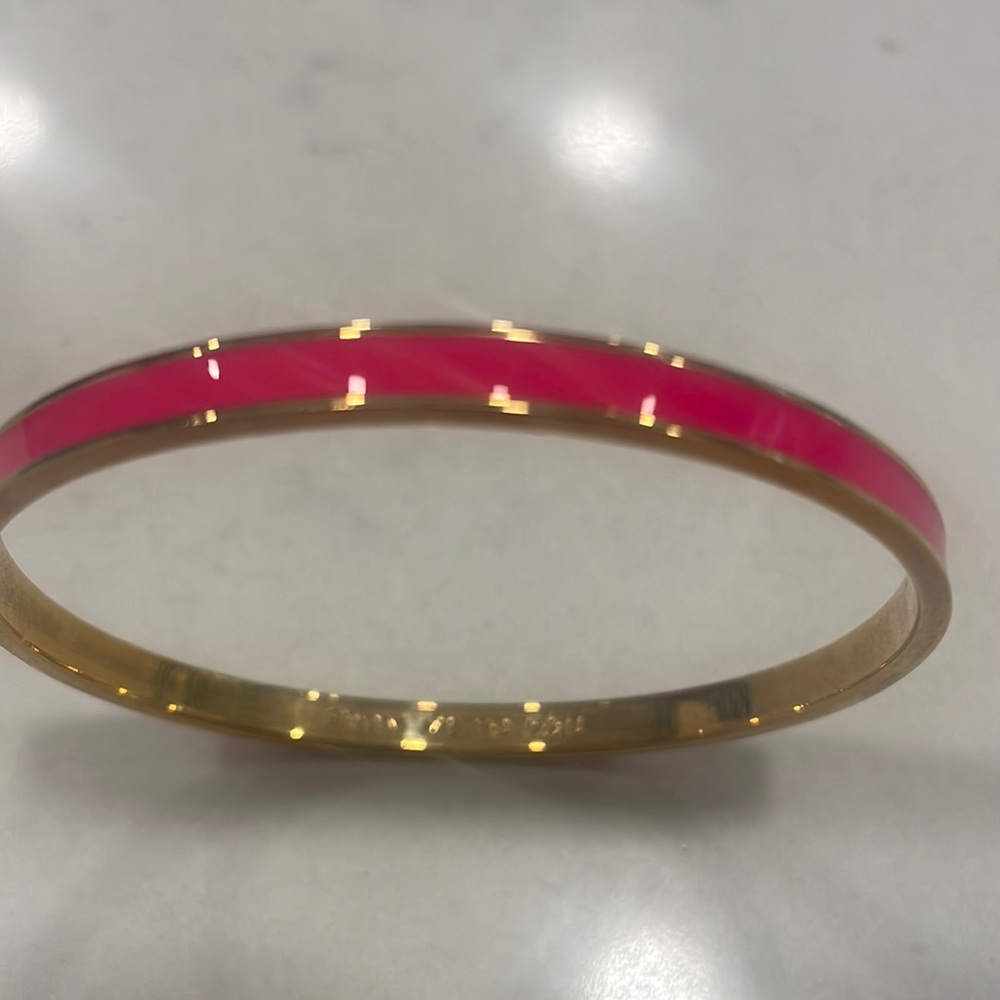 From me to you, Kate Spade, pink bangle bracelet